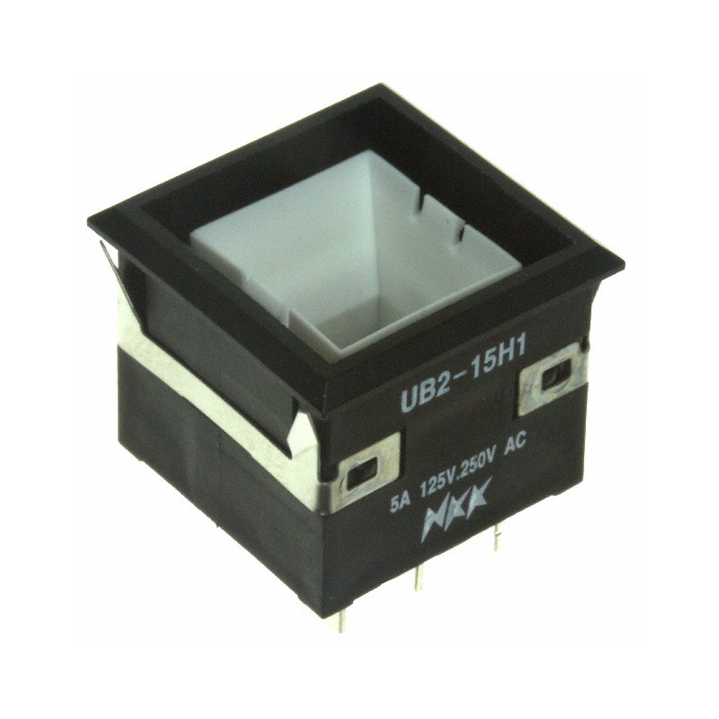 1 pcs : UB215KKW015C - SWITCH PUSHBUTTON SPDT 5A 125V