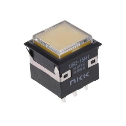 1 pcs : UB215KKW015D-3JD - SWITCH PUSHBUTTON SPDT 5A 125V