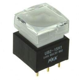 1 pcs : UB215SKG035C-1JB - SWITCH PUSH SPDT 0.4VA 28V