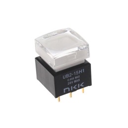 1 pcs : UB215SKG035D-1JB - SWITCH PUSH SPDT 0.4VA 28V