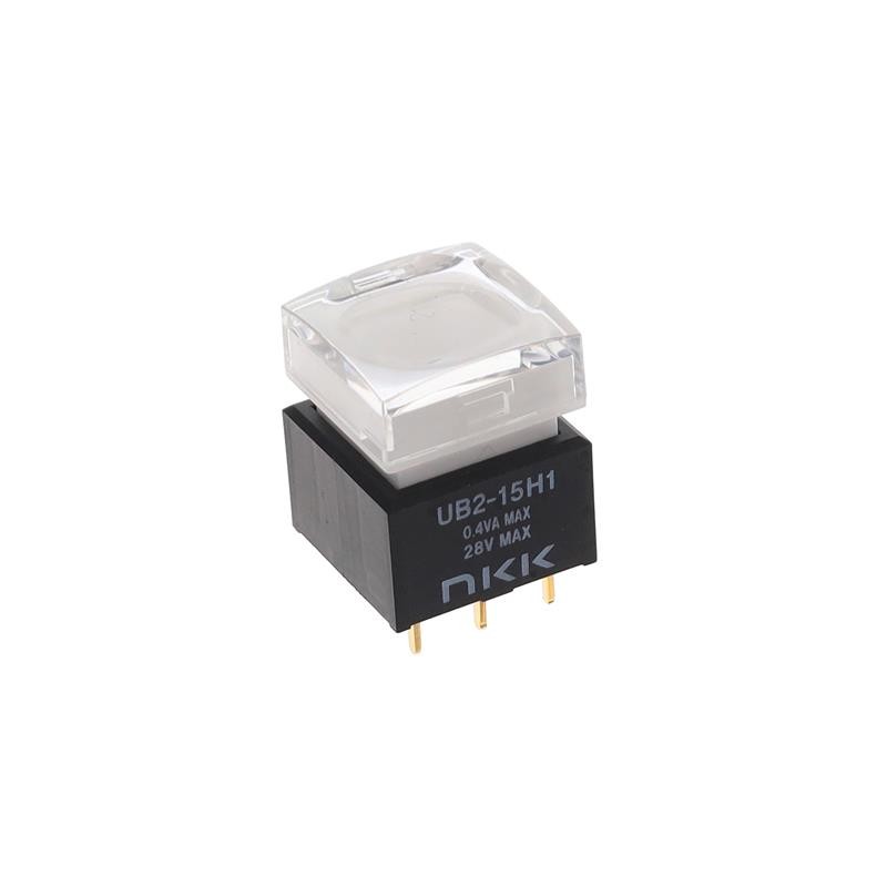 1 pcs : UB215SKG035D-1JB - SWITCH PUSH SPDT 0.4VA 28V