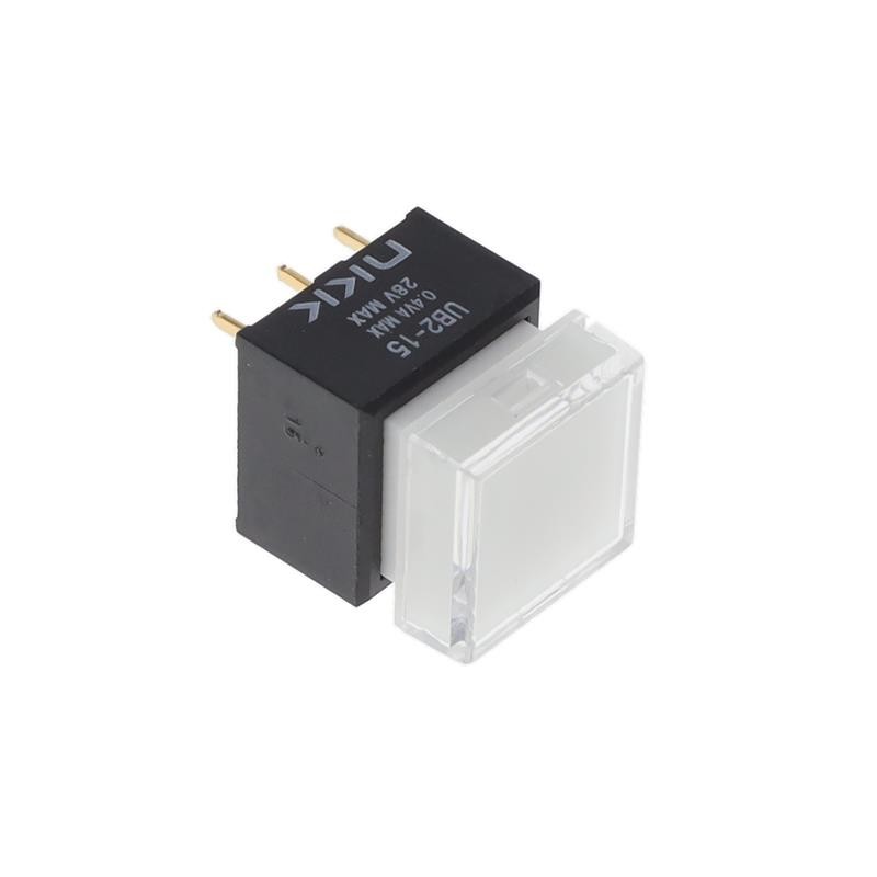 1 pcs : UB215SKG03N-3JB - SWITCH PUSHBUTTON SPDT 0.4VA 28V