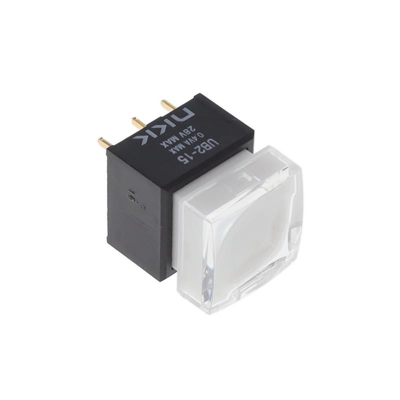 1 pcs : UB215SKG03N-4JB - SWITCH PUSH SPDT 0.4VA 28V