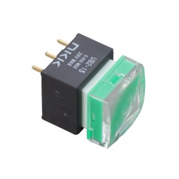 1 pcs : UB215SKG03N-4JF - SWITCH PUSH SPDT 0.4VA 28V
