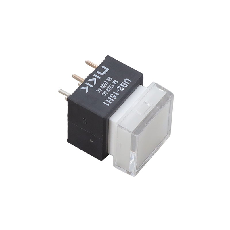 1 pcs : UB215SKW035C-3JB - SWITCH PUSHBUTTON SPDT 5A 125V