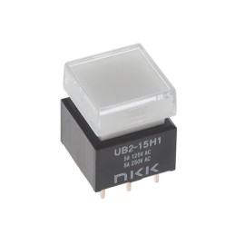 1 pcs : UB215SKW035D-3JB - SWITCH PUSHBUTTON SPDT 5A 125V