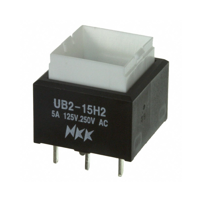 1 pcs : UB215SKW036CF - SWITCH PUSHBUTTON SPDT 5A 125V