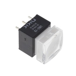 1 pcs : UB215SKW03N-4JB - SWITCH PUSHBUTTON SPDT 5A 125V