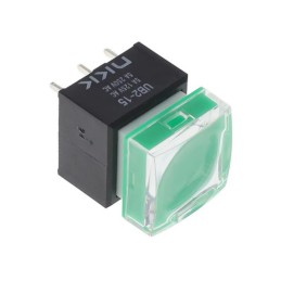 1 pcs : UB215SKW03N-4JF - SWITCH PUSHBUTTON SPDT 5A 125V