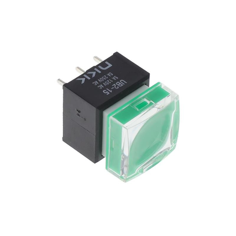 1 pcs : UB215SKW03N-4JF - SWITCH PUSHBUTTON SPDT 5A 125V