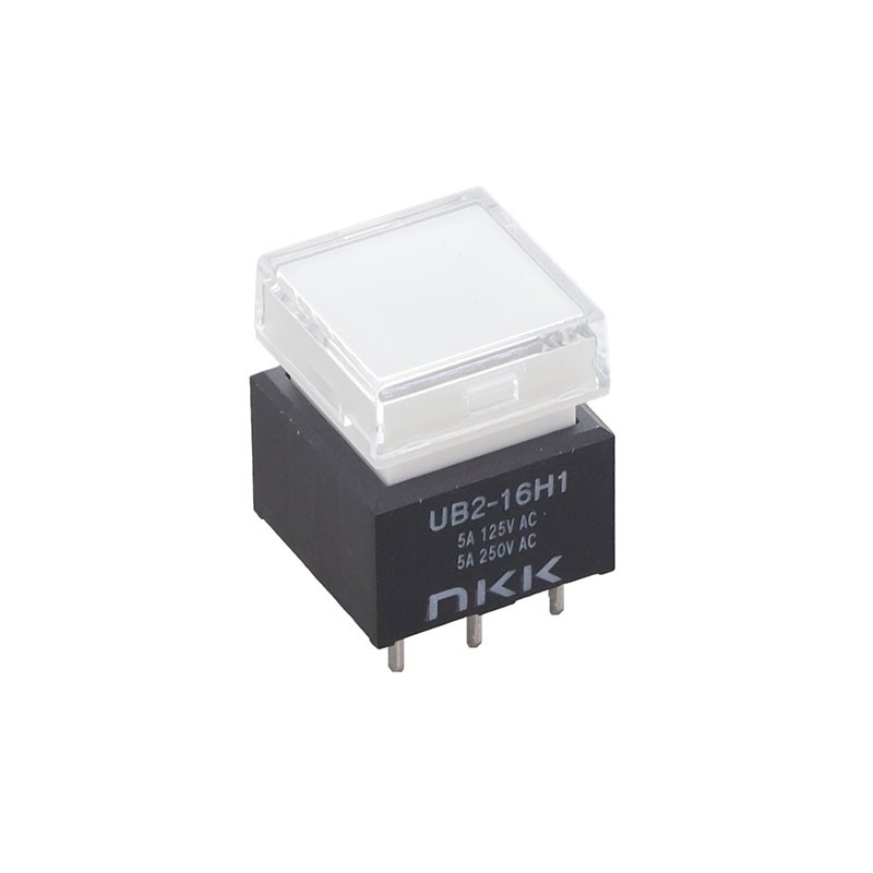 1 pcs : UB216SKW035C-3JB - LOW PROFILE PUSHBUTTON/ILLUMINAT