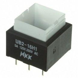 1 pcs : UB216SKW035F - SWITCH PUSHBUTTON SPDT 5A 125V