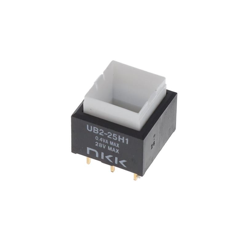 1 pcs : UB225SKG035D - SWITCH PUSHBUTTON DPDT 0.4VA 28V