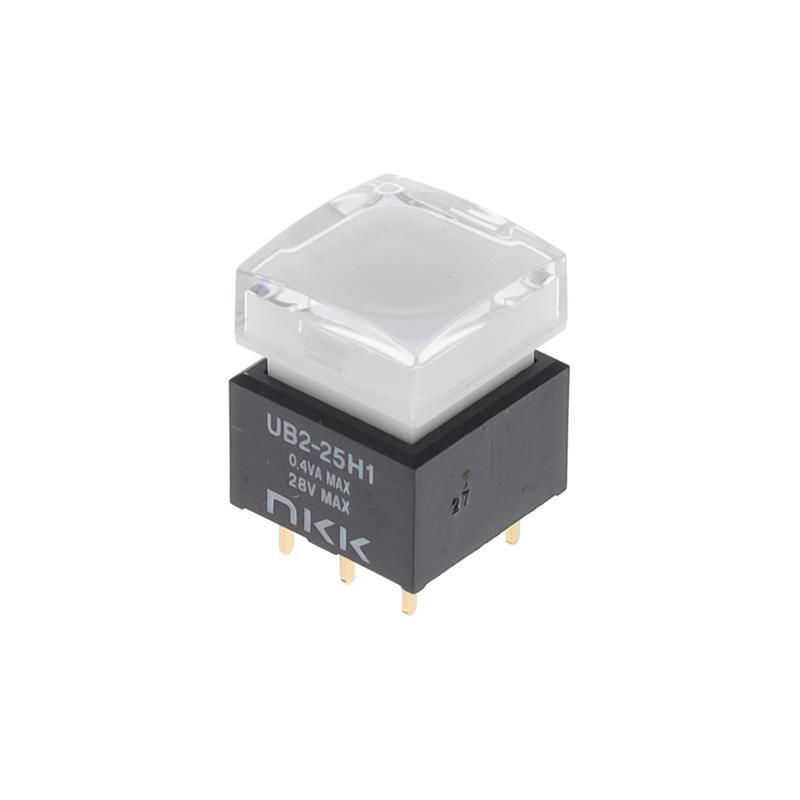 1 pcs : UB225SKG035F-1JB - SWITCH PUSH DPDT 0.4VA 28V
