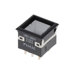 1 pcs : UB226KKW015F - SWITCH PUSHBUTTON DPDT 5A 125V