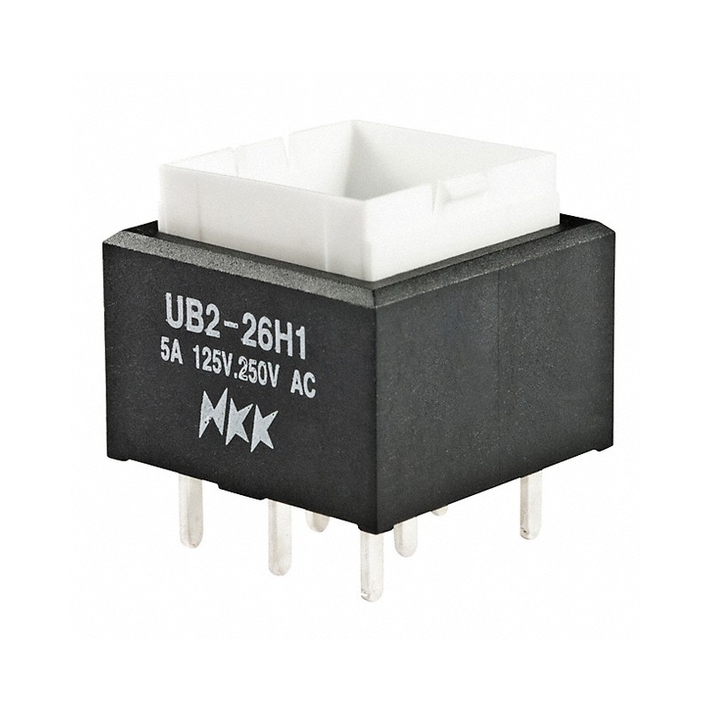 1 pcs : UB226SKW035F - SWITCH PUSHBUTTON DPDT 5A 125V