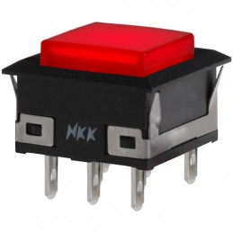 1 pcs : UB25KKW015C-CC - SWITCH PUSHBUTTON DPDT 5A 125V