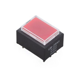 1 pcs : UB25RKW035C-JC - SWITCH PUSHBUTTON DPDT 5A 125V