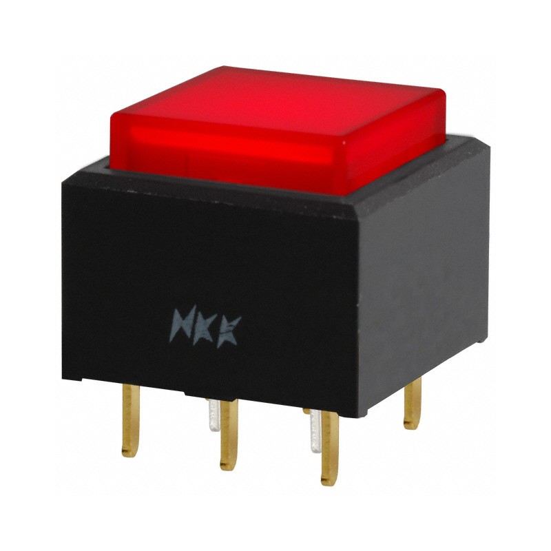 1 pcs : UB25SKG035C-CC - SWITCH PUSH DPDT 0.4VA 28V