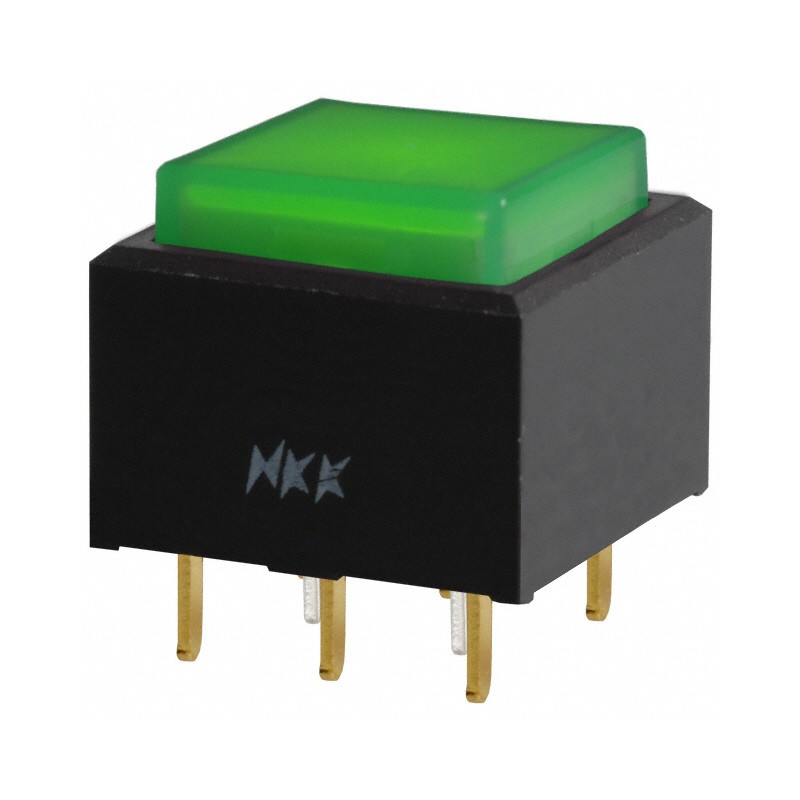 1 pcs : UB25SKG035F-FF - SWITCH PUSH DPDT 0.4VA 28V