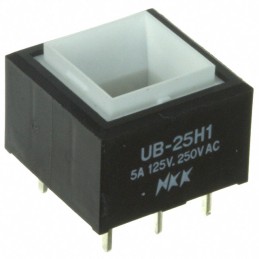 1 pcs : UB25SKW035D - SWITCH PUSHBUTTON DPDT 5A 125V