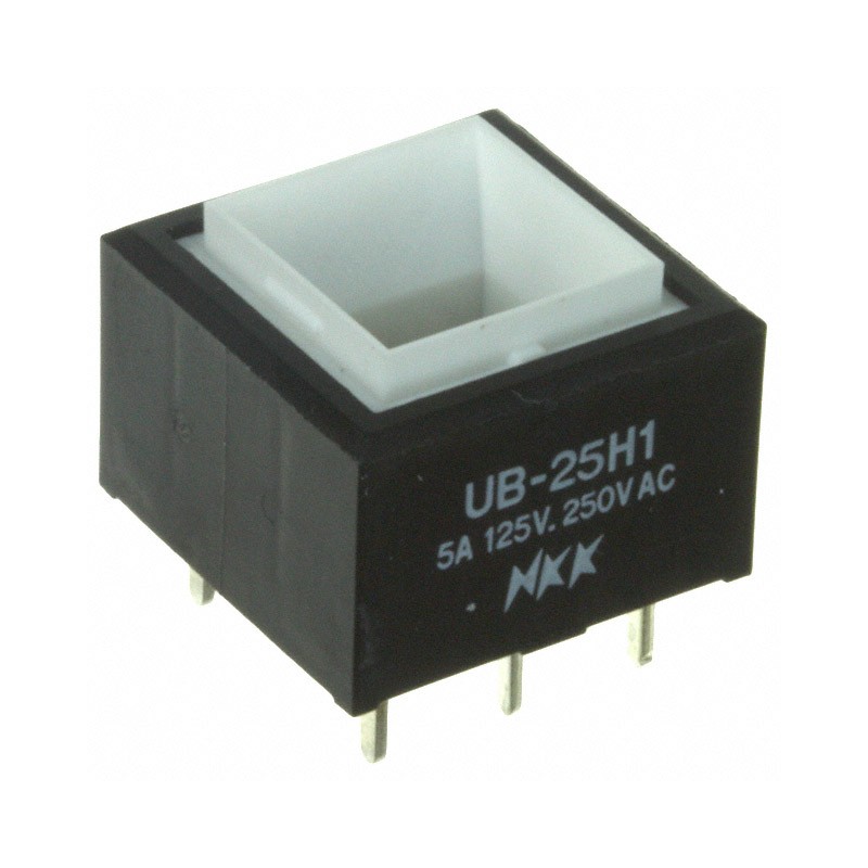 1 pcs : UB25SKW035D - SWITCH PUSHBUTTON DPDT 5A 125V
