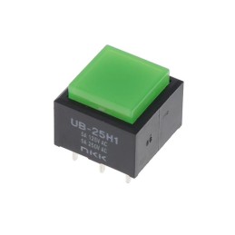 1 pcs : UB25SKW035F-FF - SWITCH PUSHBUTTON DPDT 5A 125V