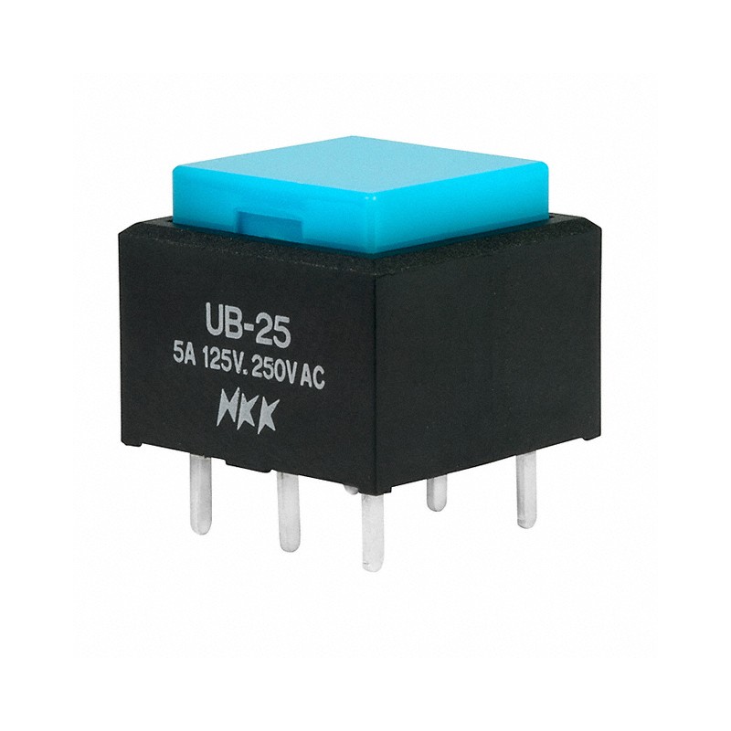 1 pcs : UB25SKW03N-G - SWITCH PUSHBUTTON DPDT 5A 125V