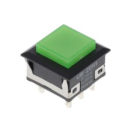 1 pcs : UB26KKW015F-FB - SWITCH PUSHBUTTON DPDT 5A 125V