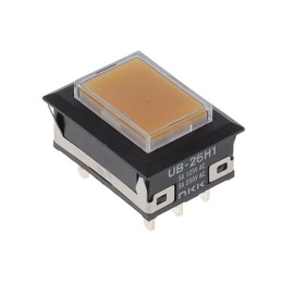 1 pcs : UB26NKW015D-JD - SWITCH PUSHBUTTON DPDT 5A 125V