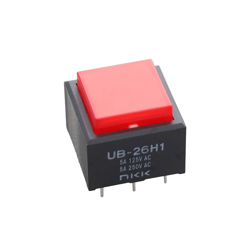 1 pcs : UB26SKW035C-CJ - SWITCH PUSHBUTTON DPDT 5A 125V