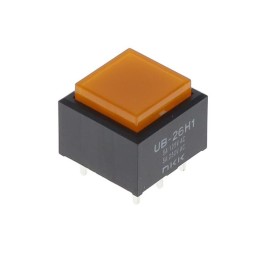 1 pcs : UB26SKW035D-DD - LOW PROFILE PUSHBUTTON/ILLUMINAT