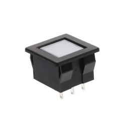 1 pcs : ULP12OAM1QPMCL1REDYEL - SWITCH PUSHBUTTON SPDT 0.5A 250V