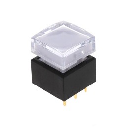 1 pcs : ULP12OAP1RSSCL1REDGRN - SWITCH PUSHBUTTON SPDT 0.4VA 28V