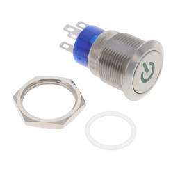 1 pcs : ULV4F23SS531 - SWITCH PUSHBUTTON SPDT 3A 125V