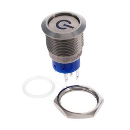 1 pcs : ULV4F23SS541 - SWITCH PUSHBUTTON SPDT 3A 125V