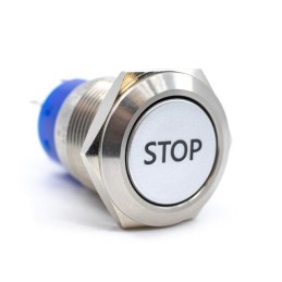 1 pcs : ULV4F2BSLL15L35 - SWITCH PUSHBUTTON SPDT 3A 125V