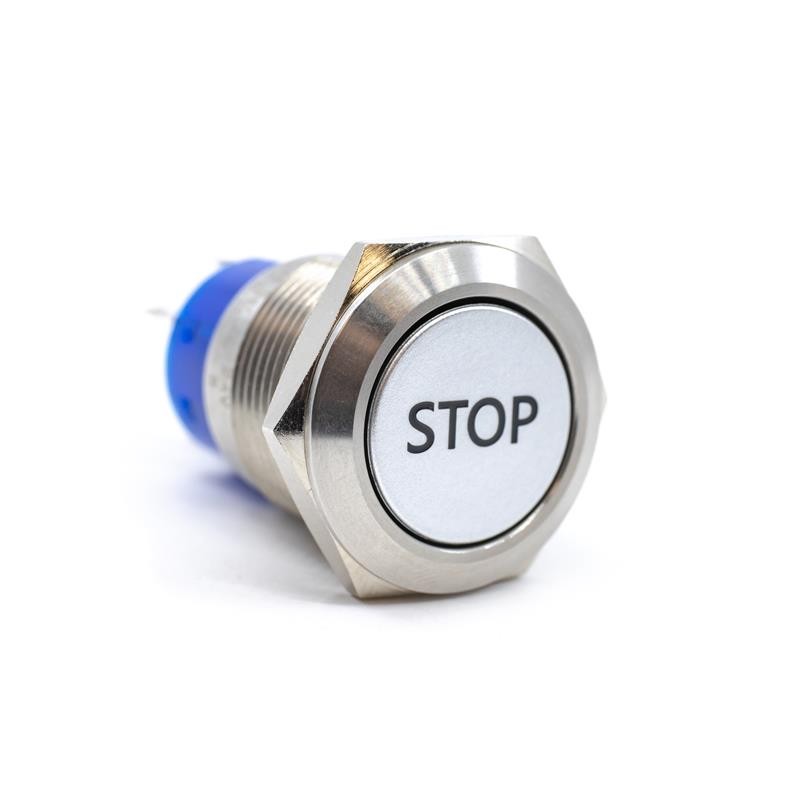 1 pcs : ULV4F2BSLL15L35 - SWITCH PUSHBUTTON SPDT 3A 125V