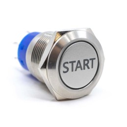 1 pcs : ULV4F2BSLL34L20 - SWITCH PUSHBUTTON SPDT 3A 125V