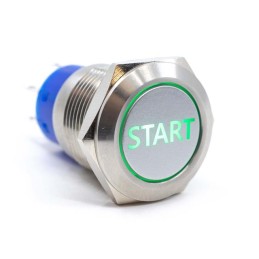 1 pcs : ULV4F2BSLL34L20 - SWITCH PUSHBUTTON SPDT 3A 125V