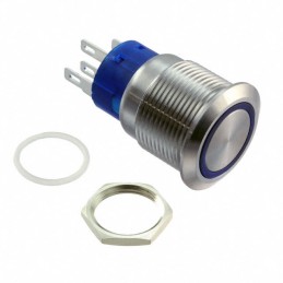 1 pcs : ULV4F2BSS344 - SWITCH PUSHBUTTON SPDT 3A 250V