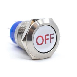 1 pcs : ULV4F2HSLL16L21 - SWITCH PUSHBUTTON DPDT 3A 125V