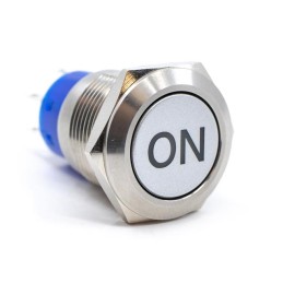 1 pcs : ULV4F2HSLL37L22 - SWITCH PUSHBUTTON DPDT 3A 125V