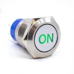 1 pcs : ULV4F2HSLL37L22 - SWITCH PUSHBUTTON DPDT 3A 125V