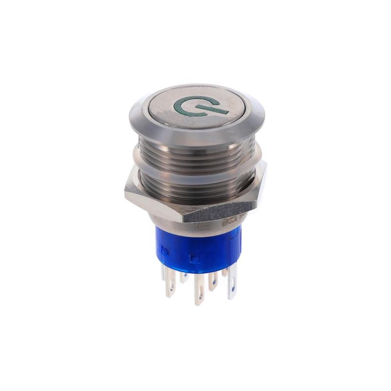 1 pcs : ULV4F2HSS531 - SWITCH PUSHBUTTON DPDT 3A 125V
