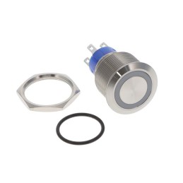 1 pcs : ULV7F23SS3K5 - SWITCH PUSHBUTTON SPDT 3A 125V