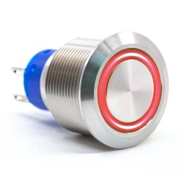 1 pcs : ULV7F2BSS315 - SWITCH PB ON-MOM RED