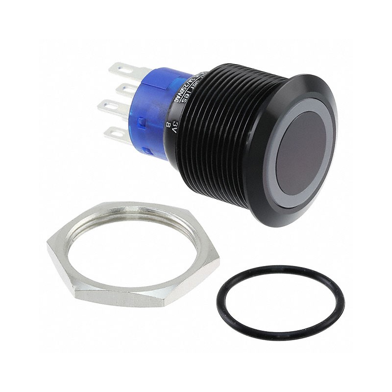 1 pcs : ULV7F2H11341 - SWITCH PUSHBUTTON DPDT 3A 250V