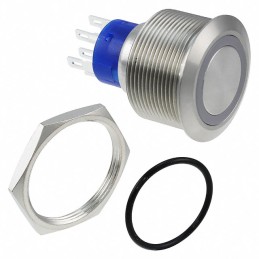 1 pcs : ULV8F23SS311 - SWITCH PUSHBUTTON SPDT 3A 250V