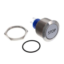 1 pcs : ULV8F2BSLL15L35 - SWITCH PUSHBUTTON SPDT 3A 125V